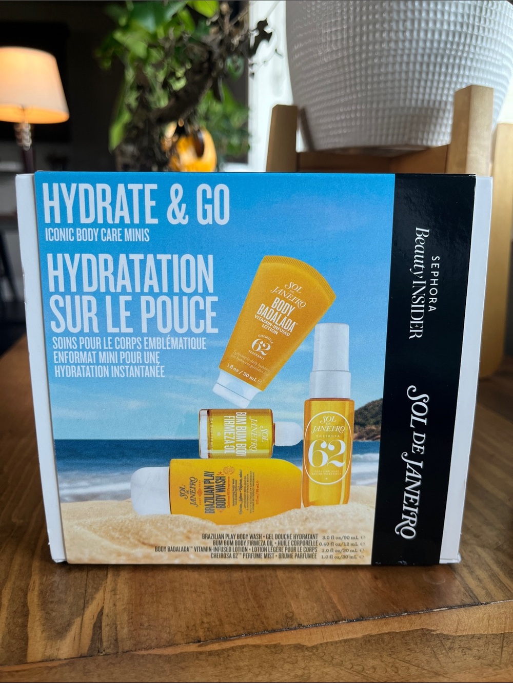 Sol de Janeiro Hydrate & Go 62 Mini Body Care Set - Sephora Beauty Insider Kit